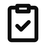 Clipboard Check SVG Icon